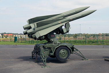 Startgerät (LCHR M78) Boden-Luft Raketensystem Hawk