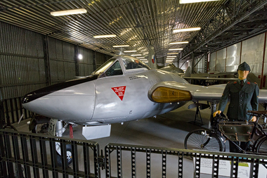 Luftfahrtmuseum Prag-Kbely - De Havilland D.H.100 Vampire