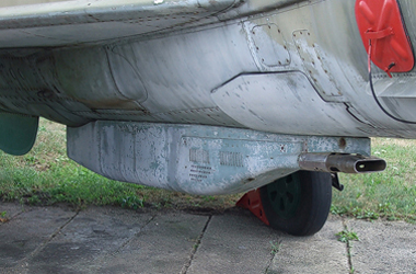 Museum Rothenburg - Mikojan-Gurewitsch MiG-21PFM SPS K - Kanonengondel GP-9