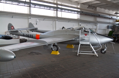 Luftfahrtmuseum Wernigerode - De Havilland D.H.112 Venom