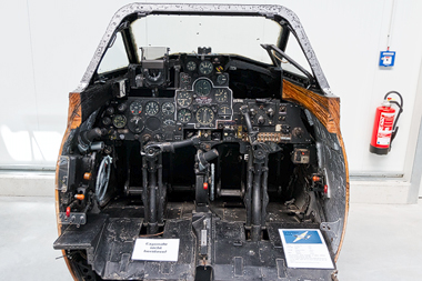 Museum für Luftfahrt und Technik Wernigerode - De Havilland D.H.115 Vampire Trainer Cockpit