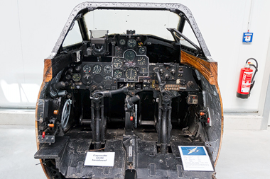 Luftfahrtmuseum Wernigerode - De Havilland D.H.115 Vampire Trainer Cockpit