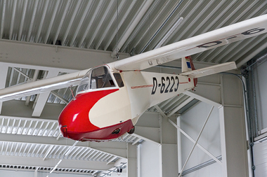 Museum für Luftfahrt und Technik Wernigerode - Scheibe L-Spatz 55
